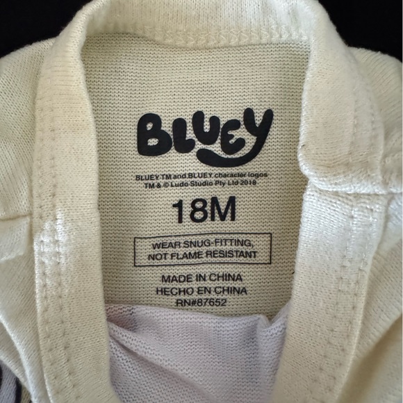 Kids Pajama Set - Bluey - Picture 3 of 4